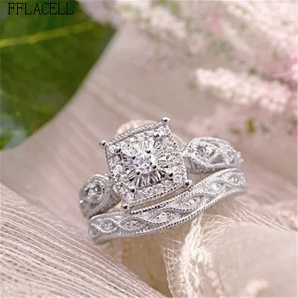 wedding rings fflacell 2021 fashion luxury temperament wild double layer zircon set ring women girls party engagement jewelry gift, Slivery;golden
wedding rings fflacell 2021 fashion luxury temperament wild double layer zircon set ring women girls party engagement jewelry gift, Slivery;golden