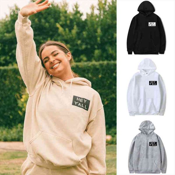 addison rae: hey yall merch hoodie men women printing hoodies pullover harajuku tracksuit, Black
addison rae: hey yall merch hoodie men women printing hoodies pullover harajuku tracksuit, Black