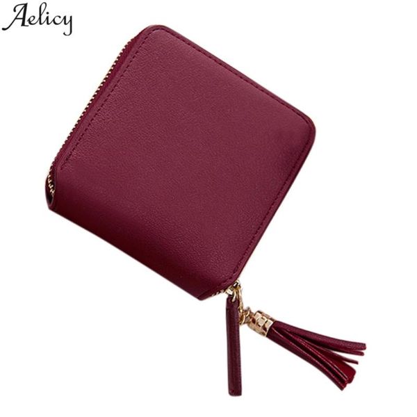 wallets aelicy 2021 fashion tassel pendant wallet women coin purses female zipper leather money holders clutch bag, Red;black
wallets aelicy 2021 fashion tassel pendant wallet women coin purses female zipper leather money holders clutch bag, Red;black