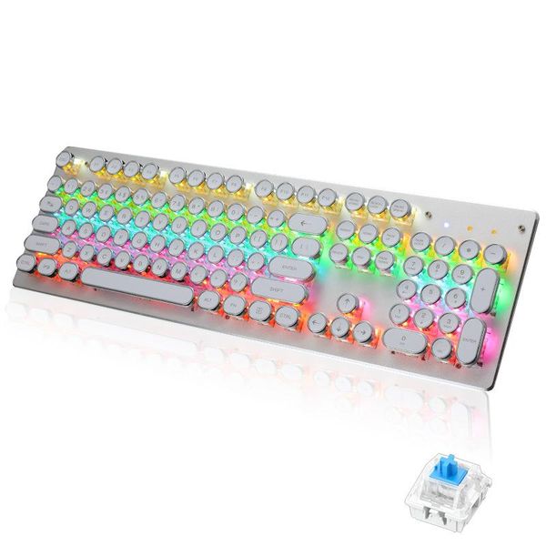 steam punk gaming real mechanical keyboard green axis 104 key usb wired multi-color backlight led for gamer pc lapkeyboards
steam punk gaming real mechanical keyboard green axis 104 key usb wired multi-color backlight led for gamer pc lapkeyboards