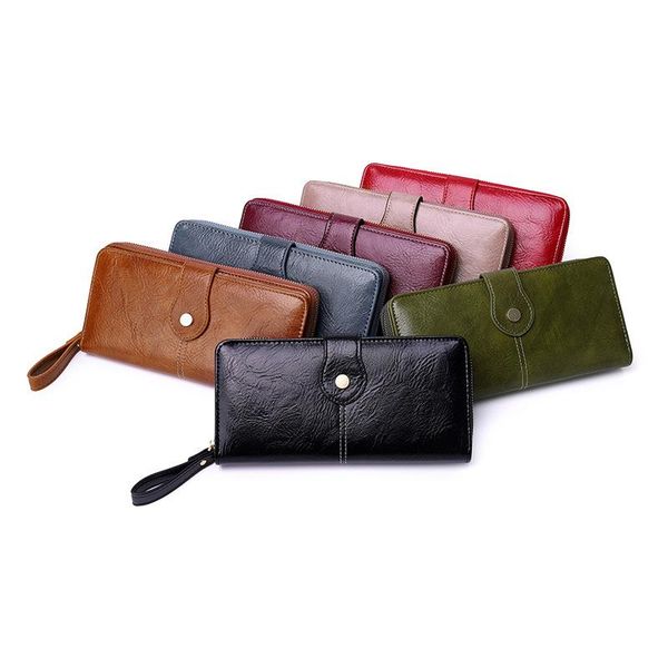 wallets brand pu leather women designer zipper long wallet card holder ladies clutch purse organizer bag, Red;black
wallets brand pu leather women designer zipper long wallet card holder ladies clutch purse organizer bag, Red;black