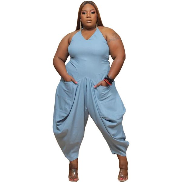 ladies jumpsuit women loose halter jumpsuit streetwear overalls one piece outfits plus size jumpsuits wholesale dropshipping, Black;white
ladies jumpsuit women loose halter jumpsuit streetwear overalls one piece outfits plus size jumpsuits wholesale dropshipping, Black;white