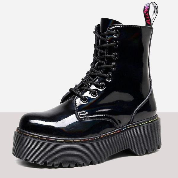 boots rainbow platform women side zipper laser short trifle bottom lace-up mirror leather shoes woman, Black
boots rainbow platform women side zipper laser short trifle bottom lace-up mirror leather shoes woman, Black