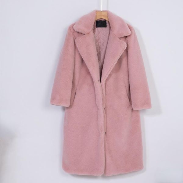women's trench coats 2021winter women faux fur coat luxury long loose lapel overcoat thick warmfemale plush, Tan;black
women's trench coats 2021winter women faux fur coat luxury long loose lapel overcoat thick warmfemale plush, Tan;black
