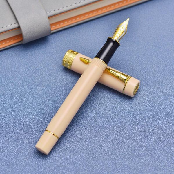 fountain pens jinhao 100a resin pen arrow clip milky iridium ef/f/m/bent nib with converter ink for business office school home
fountain pens jinhao 100a resin pen arrow clip milky iridium ef/f/m/bent nib with converter ink for business office school home