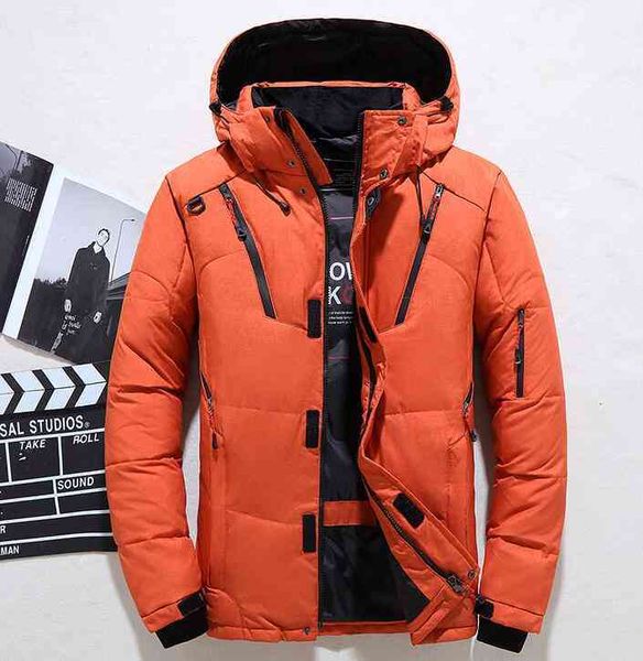 men's down & parkas casual coat hooded jacket fashion thicken warm faction parker outdoor sports mountaineering wear--693 duf2, Black
men's down & parkas casual coat hooded jacket fashion thicken warm faction parker outdoor sports mountaineering wear--693 duf2, Black