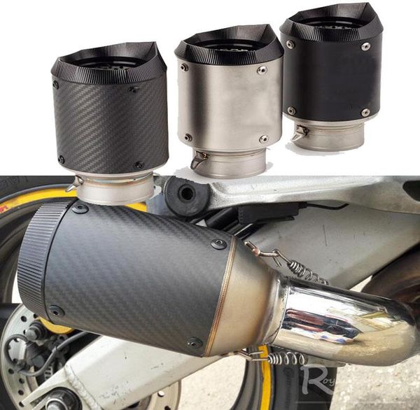 motorcycle exhaust system universal 51mm/60mm pipe carbon fiber for racing tubo escape escapamento de moto cbr600f mt07 z800 r6
motorcycle exhaust system universal 51mm/60mm pipe carbon fiber for racing tubo escape escapamento de moto cbr600f mt07 z800 r6