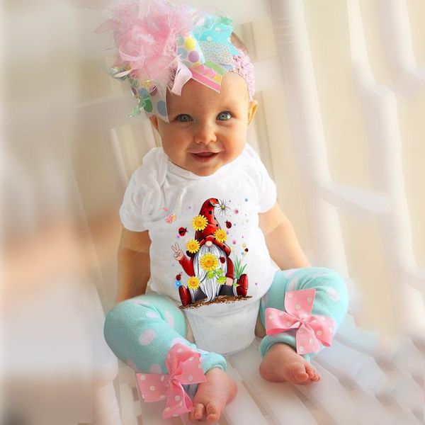 summer born infant baby girls boys gnome sunflower bodysuit romper casual clothes rompers, Blue
summer born infant baby girls boys gnome sunflower bodysuit romper casual clothes rompers, Blue