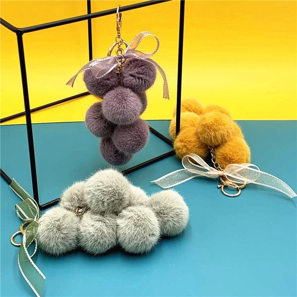 bag parts & accessories 2 pcs creative grape fruit key chain cute plush pendant lace bow hair ball car obag ornament, Black
bag parts & accessories 2 pcs creative grape fruit key chain cute plush pendant lace bow hair ball car obag ornament, Black