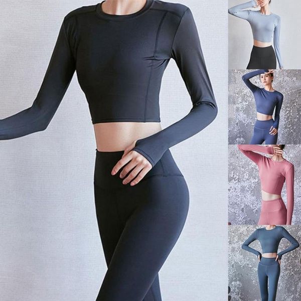 women 2 pieces sportswear outfits high waist workout leggings + long sleeve bulifting tummy control yoga pants running sets, Black;blue
women 2 pieces sportswear outfits high waist workout leggings + long sleeve bulifting tummy control yoga pants running sets, Black;blue