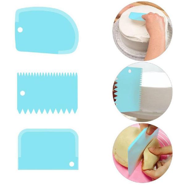 3pcs/set colorful multifunctional plastic fondant cake pastry cutter butter scraper dough kitchen baking tools &
3pcs/set colorful multifunctional plastic fondant cake pastry cutter butter scraper dough kitchen baking tools &
