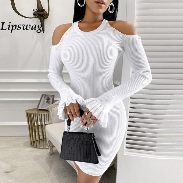 casual dresses spring autumn women knitted dress solid elegant fashion off shoulder beading bodycon party office lady long sleeve, Black;gray
casual dresses spring autumn women knitted dress solid elegant fashion off shoulder beading bodycon party office lady long sleeve, Black;gray