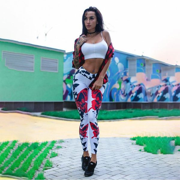 women's yoga leggings sports pants seamless clothing for ladies fitness gym workout high waist butterfly print running outfits, White;red
women's yoga leggings sports pants seamless clothing for ladies fitness gym workout high waist butterfly print running outfits, White;red