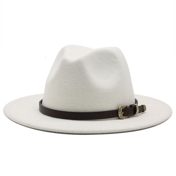 berets 56-60cm men women wide brim wool felt fedora panama hat with belt buckle jazz trilby cap party formal in pink white jxo, Blue;gray
berets 56-60cm men women wide brim wool felt fedora panama hat with belt buckle jazz trilby cap party formal in pink white jxo, Blue;gray