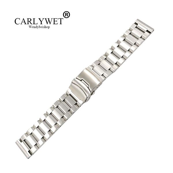 watch bands carlywet 18 20 22 24mm man silver brushed solid stainless steel bracelet band strap belt double push clasp, Black;brown
watch bands carlywet 18 20 22 24mm man silver brushed solid stainless steel bracelet band strap belt double push clasp, Black;brown