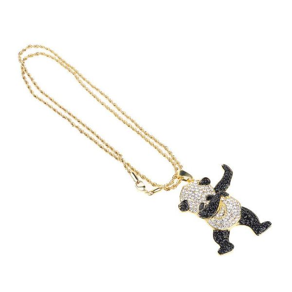 animal panda pendant hip hop dancing funny rock necklace, men's gift necklaces, Silver
animal panda pendant hip hop dancing funny rock necklace, men's gift necklaces, Silver