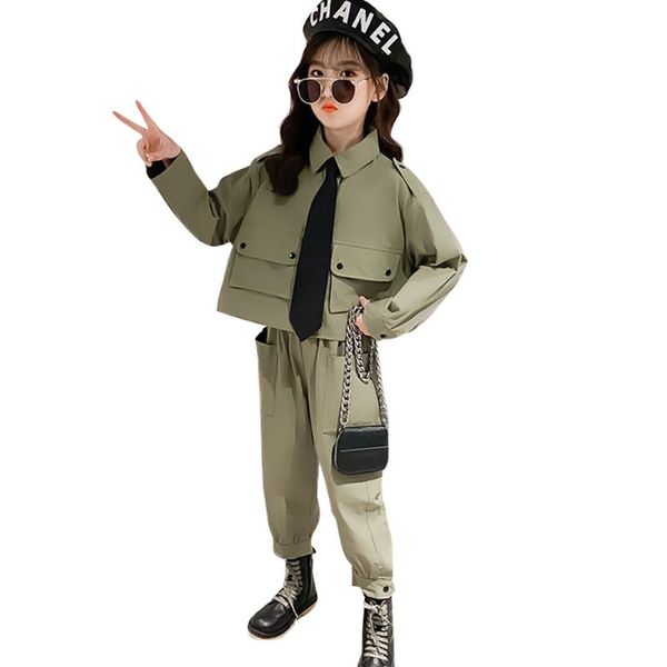 clothing sets girls cargo pants jacket + costume for casual style sport clothes spring autumn tracksuit kids, White
clothing sets girls cargo pants jacket + costume for casual style sport clothes spring autumn tracksuit kids, White