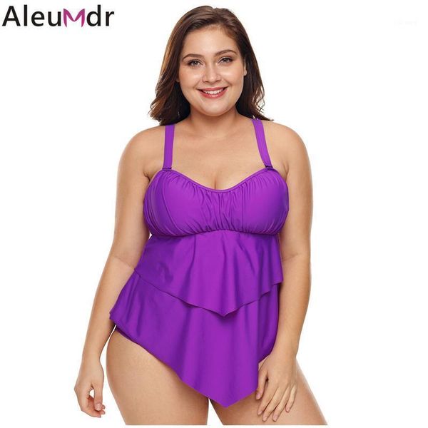 women's swimwear aleumdr women tankini set purple pleated detail plus size two piece swimsuit swimdress and thongs -3xl lc410763, White;black
women's swimwear aleumdr women tankini set purple pleated detail plus size two piece swimsuit swimdress and thongs -3xl lc410763, White;black