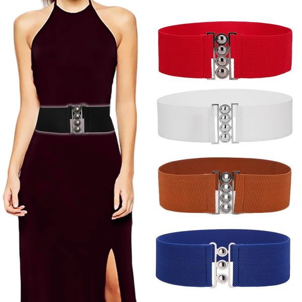 wide waist belts for women elastic wristband solid color belt dress decorative black elegant corset, Black;brown
wide waist belts for women elastic wristband solid color belt dress decorative black elegant corset, Black;brown