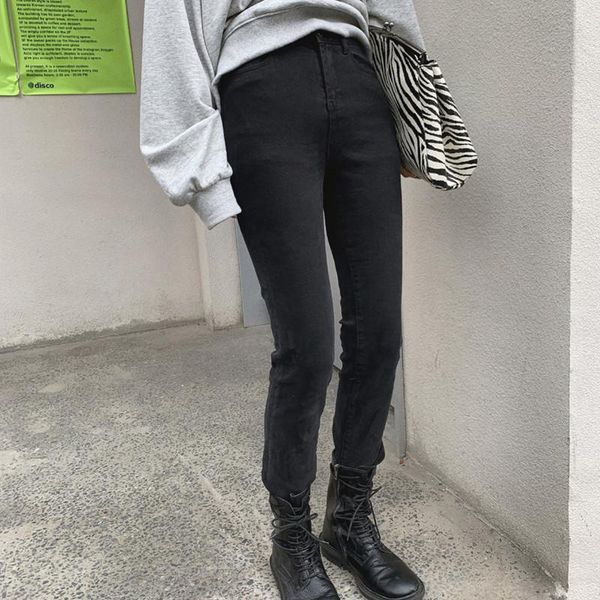 women's jeans high waist black pencil skinny pants slim trousers tight denim mom women baggy streetwear femme, Blue
women's jeans high waist black pencil skinny pants slim trousers tight denim mom women baggy streetwear femme, Blue
