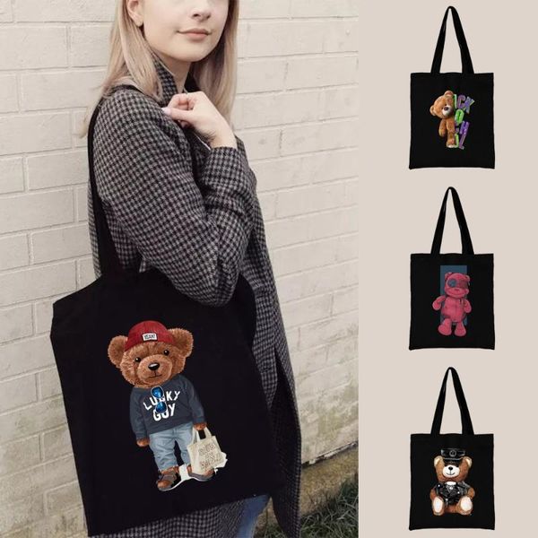 storage bags fashion shopping bag ladies travel foldable cute bear can be reused all- portable messenger shoulder handbag
storage bags fashion shopping bag ladies travel foldable cute bear can be reused all- portable messenger shoulder handbag