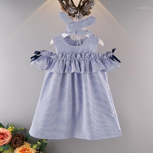 clothing sets baby girls dress summer striped printed infant princess dresses ruffle off-shoulder kid party1, White
clothing sets baby girls dress summer striped printed infant princess dresses ruffle off-shoulder kid party1, White