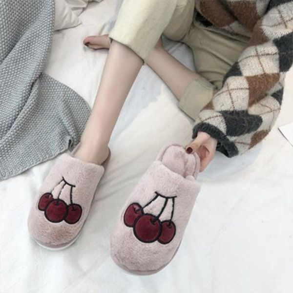 slippers lovely fruits women winter indoor shoes cotton soft bottom floor non-slip home embroidery cherry1, Black
slippers lovely fruits women winter indoor shoes cotton soft bottom floor non-slip home embroidery cherry1, Black