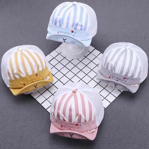 cute baby baseball cap cartoon animal striped soft cotton breathable mesh sun hat outdoor kids hats caps &, Yellow
cute baby baseball cap cartoon animal striped soft cotton breathable mesh sun hat outdoor kids hats caps &, Yellow