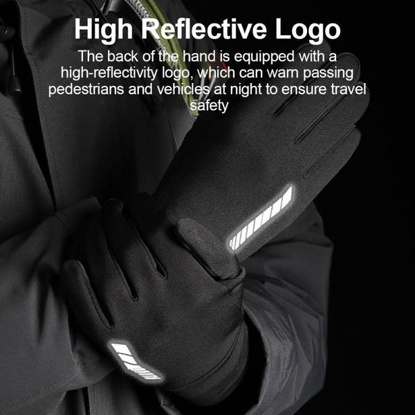 cycling gloves winter bicycle warm touchscreen full finger waterproof outdoor bike skiing motorcycle riding sports, Black
cycling gloves winter bicycle warm touchscreen full finger waterproof outdoor bike skiing motorcycle riding sports, Black