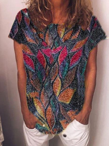 women's t-shirt round neck vintage leaf print casual short sleeve 2021 summer yellow green purple smlxl2xl3xl4xl5xl, White
women's t-shirt round neck vintage leaf print casual short sleeve 2021 summer yellow green purple smlxl2xl3xl4xl5xl, White
