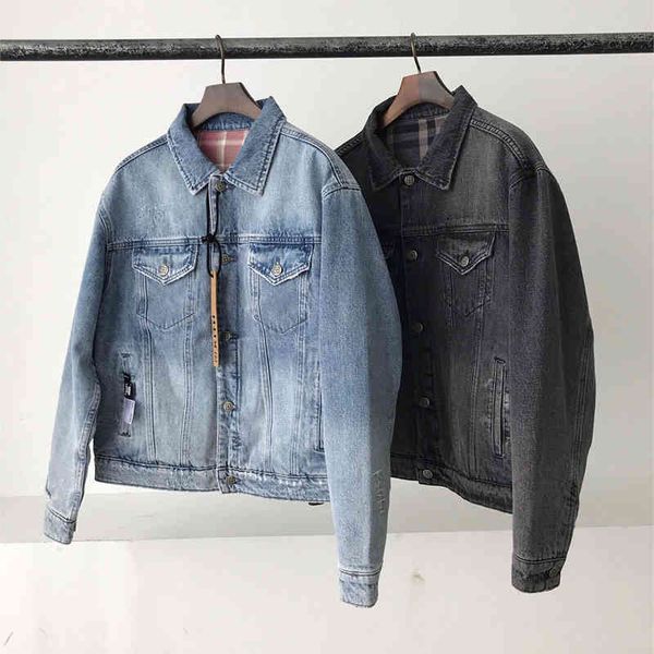 men's hoodies & sweatshirts skinny blue male-female denim jacket jean hip-hop jackets outerwear mi86, Black
men's hoodies & sweatshirts skinny blue male-female denim jacket jean hip-hop jackets outerwear mi86, Black