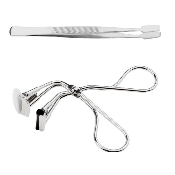 eyelash curler stainless steel curl curling tweezer eye lash makeup clip set
eyelash curler stainless steel curl curling tweezer eye lash makeup clip set