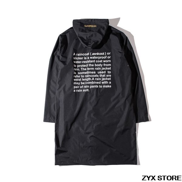 men's jackets garage embroidered letter raincoat, brand jacket, vtm, 1:1, series, Black;brown
men's jackets garage embroidered letter raincoat, brand jacket, vtm, 1:1, series, Black;brown