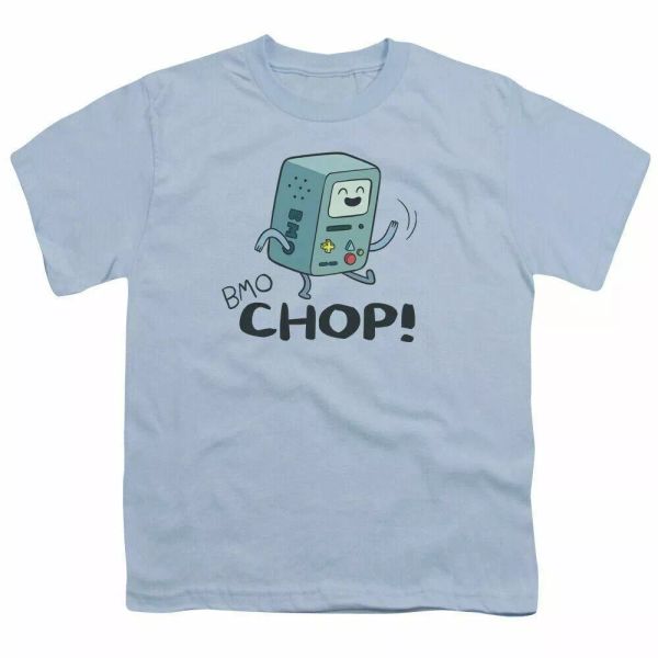 Adventure Time BMO Chop Kids Youth T Shirt Licensed Cartoons Tee Light Blue, White;black
Adventure Time BMO Chop Kids Youth T Shirt Licensed Cartoons Tee Light Blue, White;black