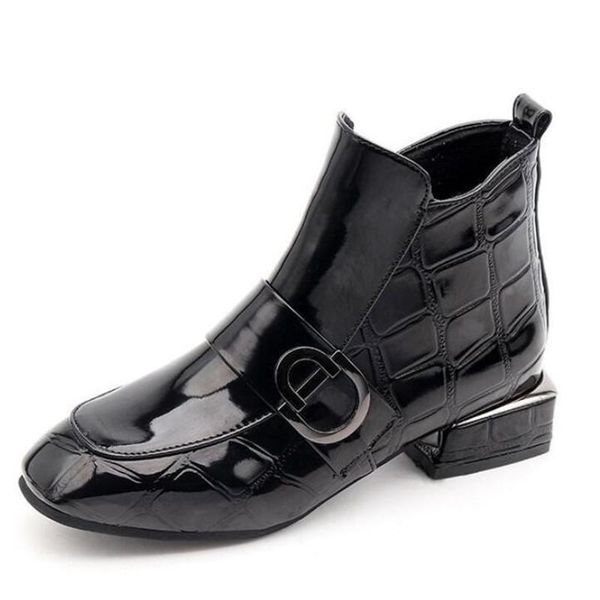 boots fashion women round head ankle female thick with women's booties autumn and winter high heel footwear a856, Black
boots fashion women round head ankle female thick with women's booties autumn and winter high heel footwear a856, Black