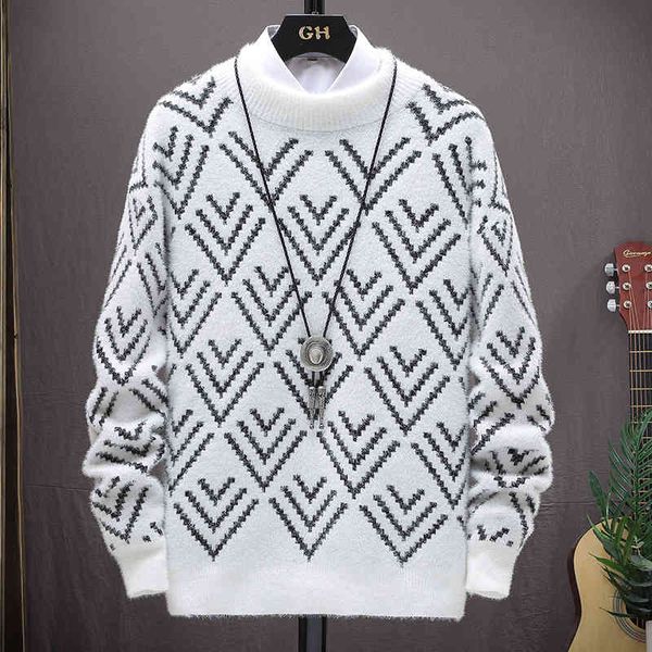 men's sweaters round neck long sleeved shirt, fashion casual men's winter clothes., White;black
men's sweaters round neck long sleeved shirt, fashion casual men's winter clothes., White;black
