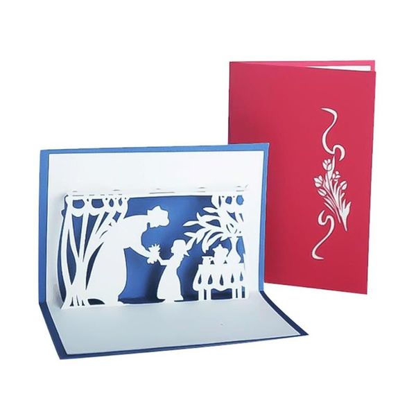greeting cards mother's day card post creative paper carving 3d with envelope blessing i love mom
greeting cards mother's day card post creative paper carving 3d with envelope blessing i love mom