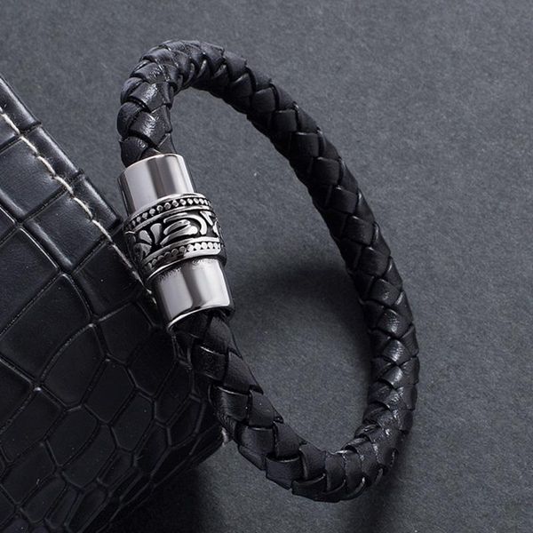 charm bracelets fashion personality design bangles leather bracelet men stainless steel magnetic clasp hand for jewelry pw738, Golden;silver
charm bracelets fashion personality design bangles leather bracelet men stainless steel magnetic clasp hand for jewelry pw738, Golden;silver