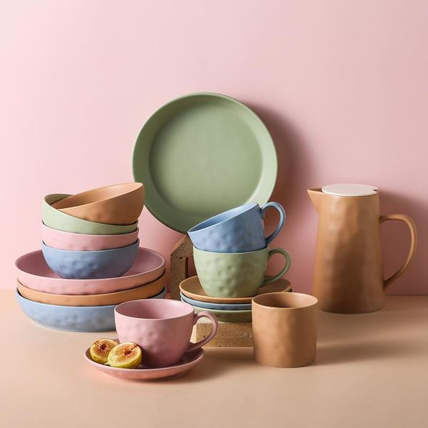 dishes & plates nordic creative home dinner deepen large ceramic bowls and japanese-style round matte daily tableware
dishes & plates nordic creative home dinner deepen large ceramic bowls and japanese-style round matte daily tableware