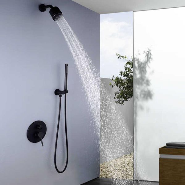 bathroom shower sets black matte showers attached to the wall system hidden only handle mixer taps cold and water
bathroom shower sets black matte showers attached to the wall system hidden only handle mixer taps cold and water