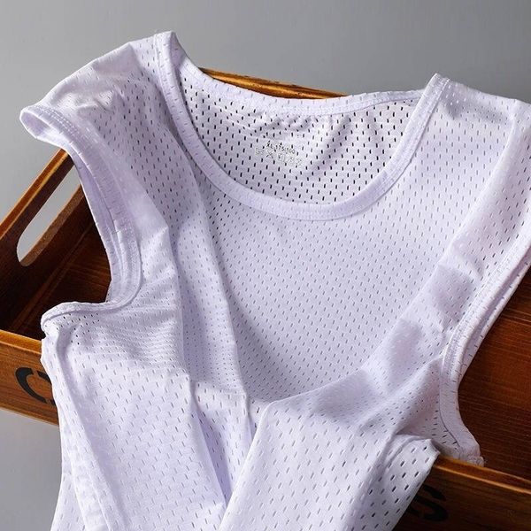 XSoE ice silk waistcoat coat vest vest fashion thin mesh breathable quick drying sports wide shoulder men' tank tops outer wear men' slee, White;black
XSoE ice silk waistcoat coat vest vest fashion thin mesh breathable quick drying sports wide shoulder men' tank tops outer wear men' slee, White;black