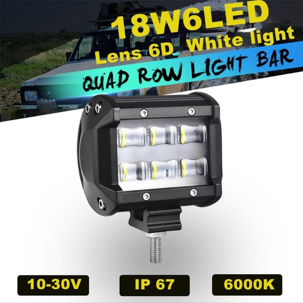 car headlights carprie light bar work 2021 lc-triple 18w6led lens 6d white 6000k ip68 waterproof for 9-32v dc 1031
car headlights carprie light bar work 2021 lc-triple 18w6led lens 6d white 6000k ip68 waterproof for 9-32v dc 1031
