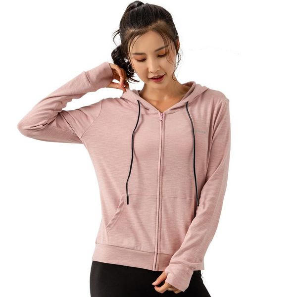 yoga outfit 2021 spring/autumn women's sportswear elastic zipper running gym hooded jacket finger hook long sleeve activewear
yoga outfit 2021 spring/autumn women's sportswear elastic zipper running gym hooded jacket finger hook long sleeve activewear
