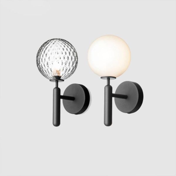 wall lamps nordic led crystal luminaria lights lamp home deco bedroom