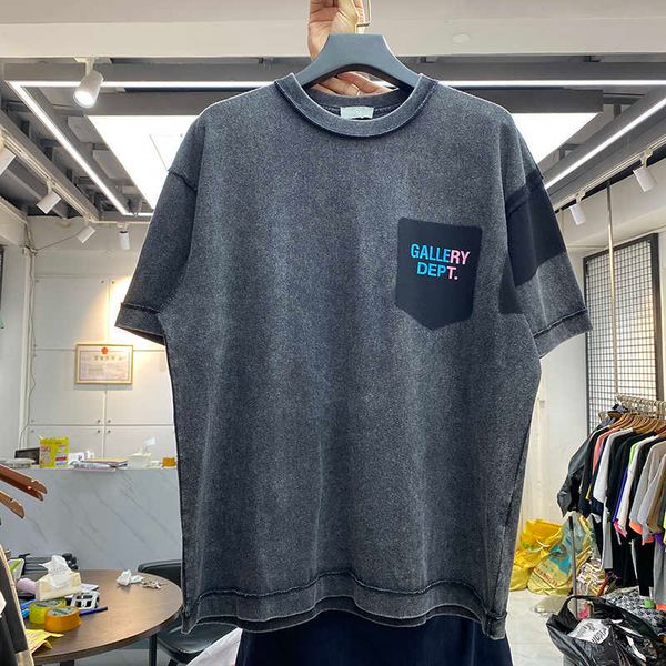gallery reflective color letter dept wash water make old loose casual round neck men's and women's short sleeve t-shirt fashionab4, White;black
gallery reflective color letter dept wash water make old loose casual round neck men's and women's short sleeve t-shirt fashionab4, White;black
