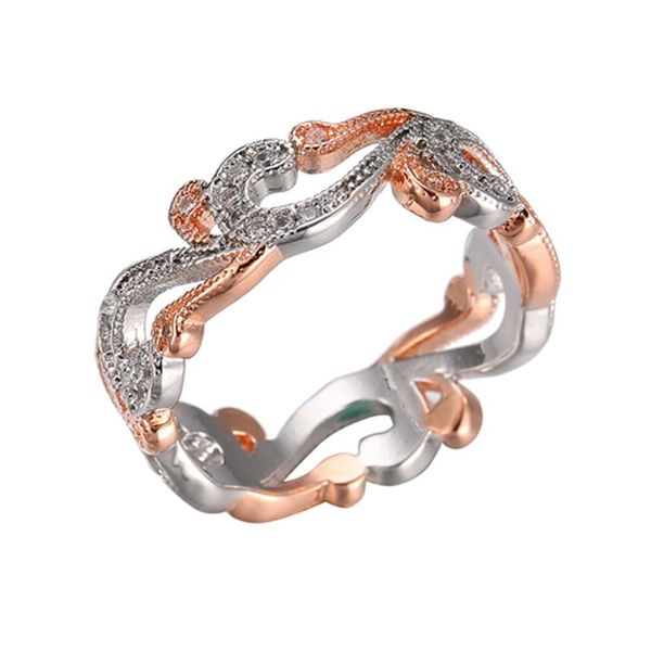 cluster rings the silver and gold color ring classic exquisite dazzling temperament female models inlaid zircon hand jewelry, Golden;silver
cluster rings the silver and gold color ring classic exquisite dazzling temperament female models inlaid zircon hand jewelry, Golden;silver