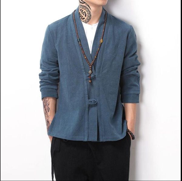 men's jackets m-3xl 2021 spring and autumn men chinese style vintage buttons national clothes irregula linen coat casual loose, Black;brown
men's jackets m-3xl 2021 spring and autumn men chinese style vintage buttons national clothes irregula linen coat casual loose, Black;brown