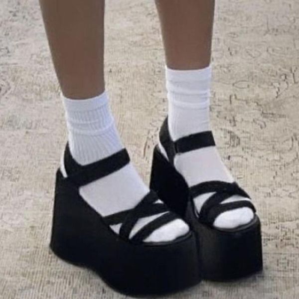 sandals brand 2021 dropship high heels black gothic cosplay comfortable wedges summer thick platform woman shoes
sandals brand 2021 dropship high heels black gothic cosplay comfortable wedges summer thick platform woman shoes