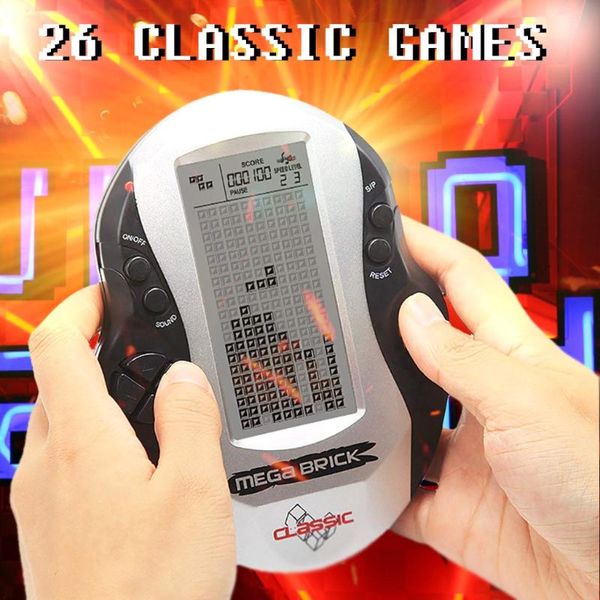 game console 3-inch childhood tetris handheld with 26 built-in lcd electronic games power bank z0109 portable players
game console 3-inch childhood tetris handheld with 26 built-in lcd electronic games power bank z0109 portable players