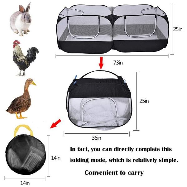 small animal supplies foldable cage fence tent portable breathable for chick pet outdoor hrt4
small animal supplies foldable cage fence tent portable breathable for chick pet outdoor hrt4